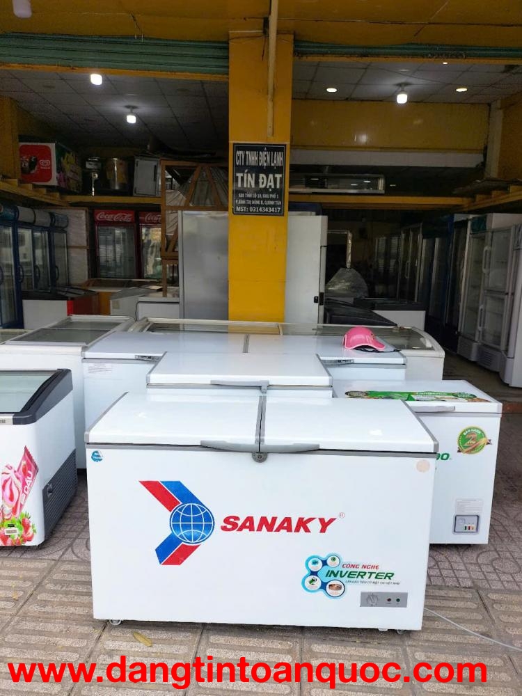 tủ đông,mát sanaky dung tích 400 lít mới 90% giá rẻ