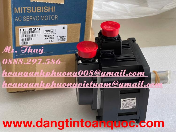 AC servo motor - HF53S - Mitsubishi New 100% - Hoàng Anh Phương