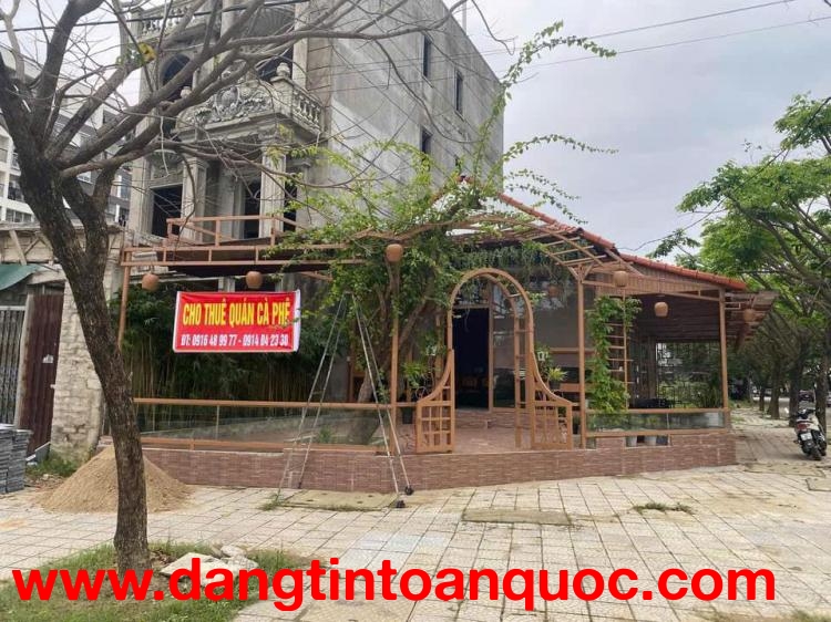 Cho thuê quán Cafe 2 mặt tiền ngay trục đường Vũ Thắng, P. Xuân Phú, TP. Huế