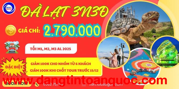 Đà Lạt - Thung Lũng Các Vị Thần 