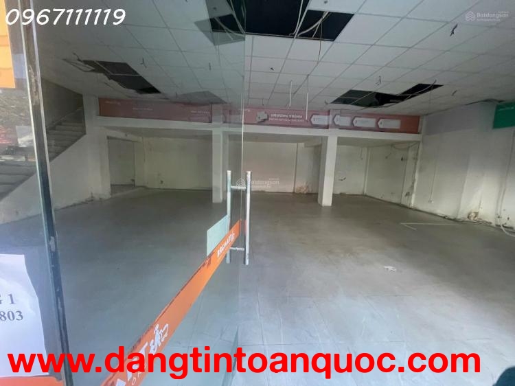 Cho thuê MBKD Tôn Đức Thắng, Đống Đa, 120m2, MT 6m, 33tr/th