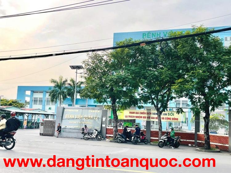 BÁN ĐẤT ĐỐI DIỆN NGAY BV QUẬN 12