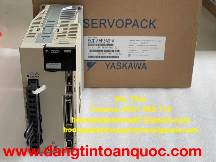 Servo Drive SGDV-5R5A01A, hàng Yaskawa giá tốt     