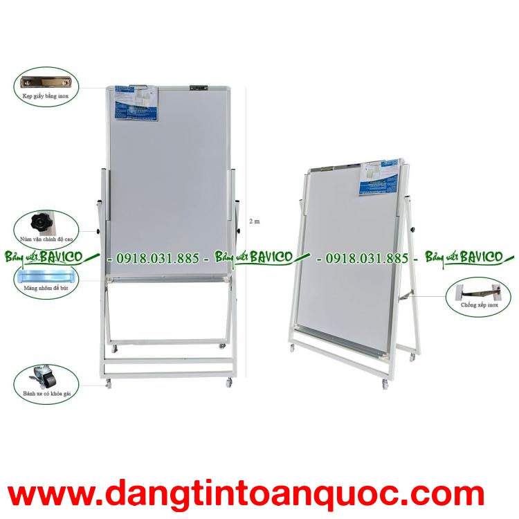 Bảng Flipchart F3 viết bút lông Poly Taiwan