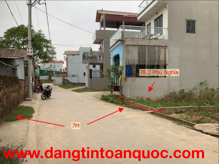 Bán đất thổ cư 77m2 mặt đường Quốc lộ 6, Phú Nghĩa, Chương Mỹ - 2.6 tỷ