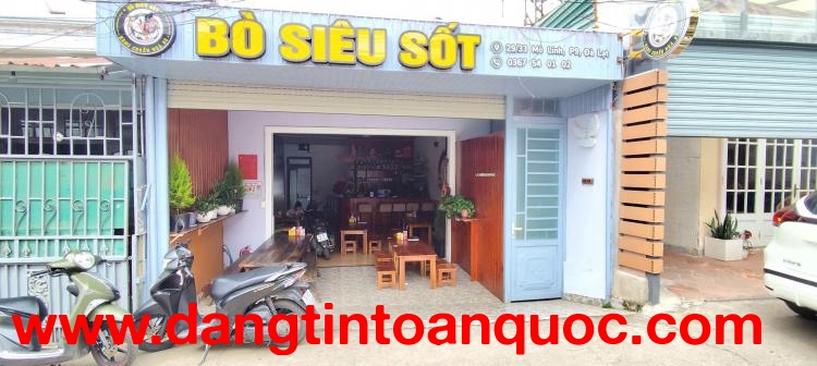 CHO THUÊ MẶT BẰNG TRƯỚC Vị Trí : 29/33 Mê Linh, P9, Đà Lạt