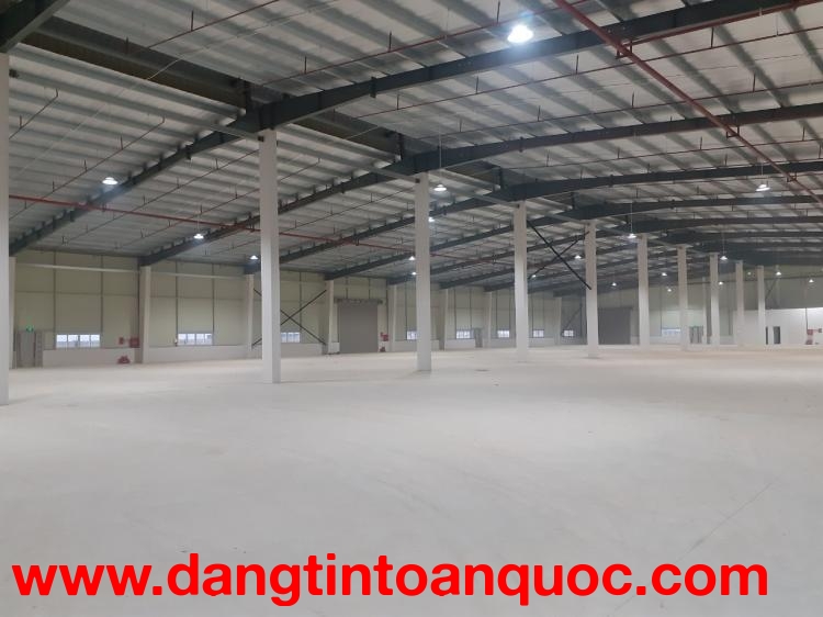 Cho thuê 2.000m2 xưởng tại Khu Công nghiệp Bá Thiện. pccc tự động.