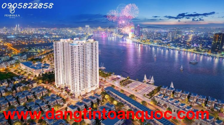 CĂN HỘ MẶT SÔNG HÀN, VIEW ĐÀI PHÁO HOA ĐÀ NẴNG,TRUNG TÂM THÀNH PHỐ CHỈ 2.3 TỶ