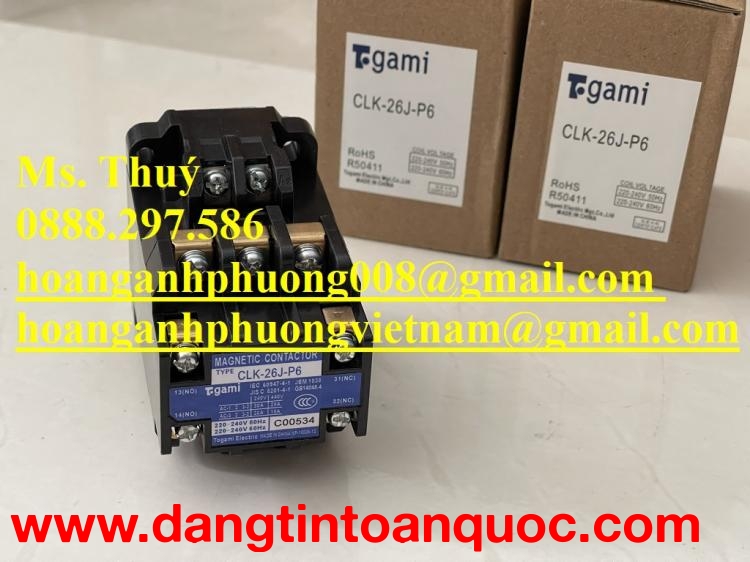 Khởi động từ giá tốt - Togami CLK-26J-P6 - Giao hàng toàn quốc