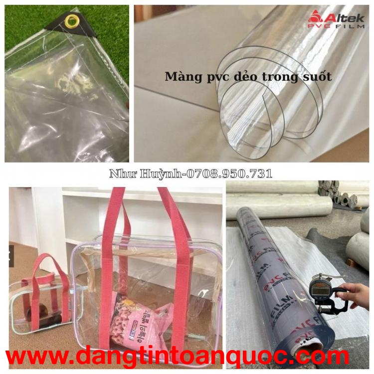 màng nhựa pvc trong suốt giá bao nhiêu