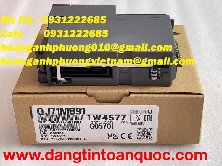 Mô đun giao diện modbus QJ71MB91 mitsubishi - melsec Q series 