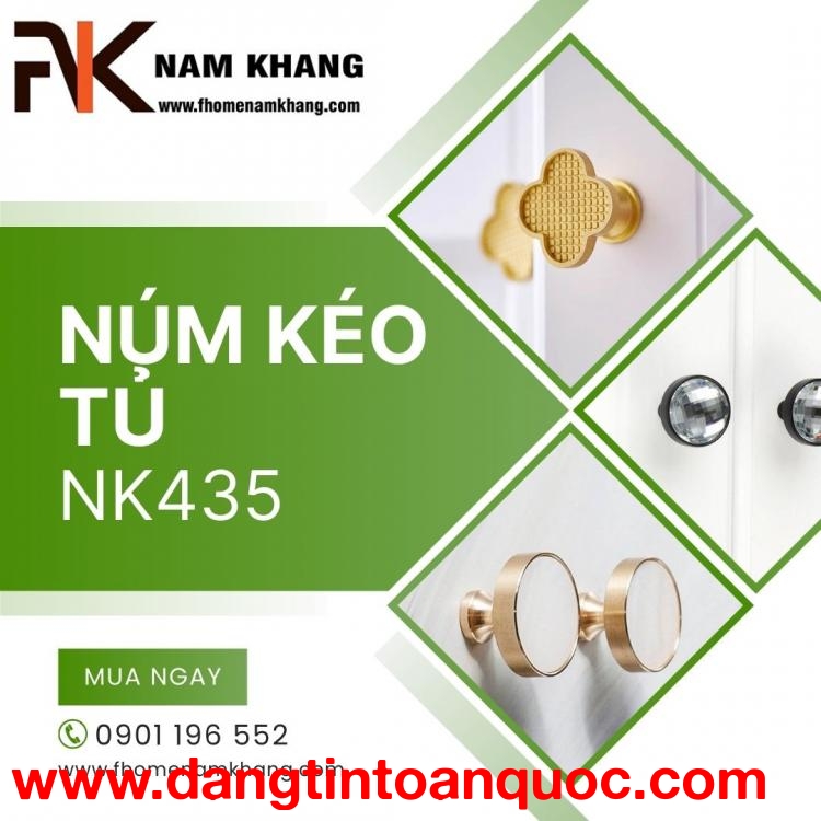 BST núm kéo tủ thiết kế hiện đại và độc đáo NK435 | Zalo 0901 196 552