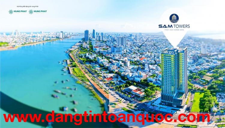 QUỸ CĂN CUỐI CÙNG TỪ CĐT - CĂN HỘ SAM TOWERS TRỰC DIỆN SÔNG HÀN - NGÂN HÀNG CHO VAY 85% - ÂN HẠN GỐC