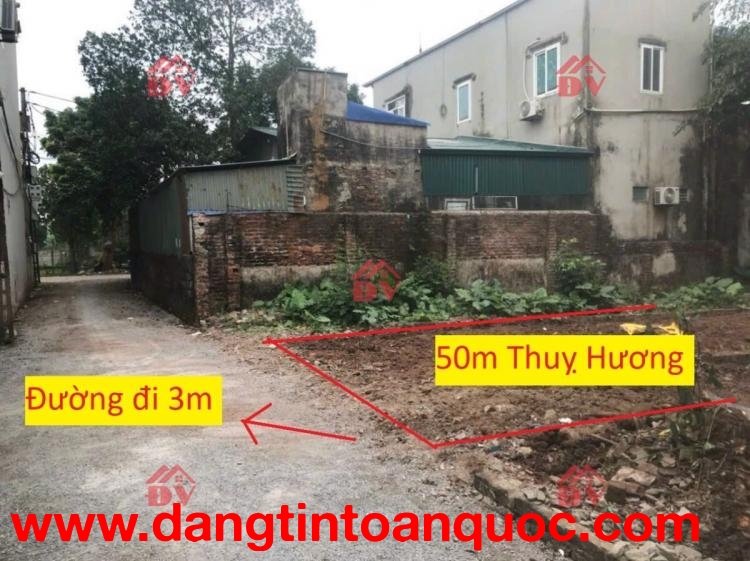 SIÊU PHẨM GIÁ 2 TỶ ĐẤT TẠI THỤY HƯƠNG-CHƯƠNG MỸ D/T:50M