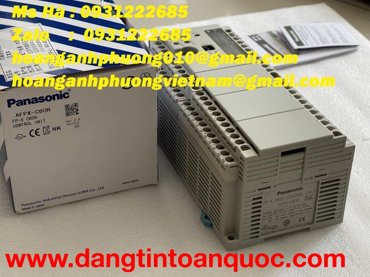 PLC nhập khẩu giá siêu tốt hiện nay AFPX-C60R panasonic 