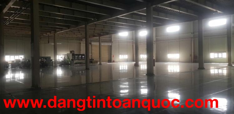 Chuyển nhượng nhà xưởng 2 tầng trong khu công nghiệp Vân Trung, diện tích 10.000m2