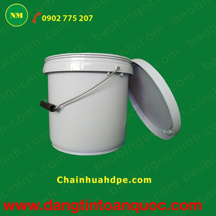 Xô nhựa PP đựng sơn nước dung tích 5L