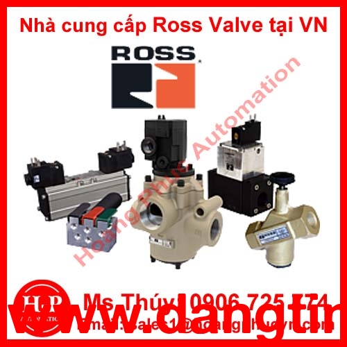 Nhà phân phối van điều khiển hướng Ross tại việt nam