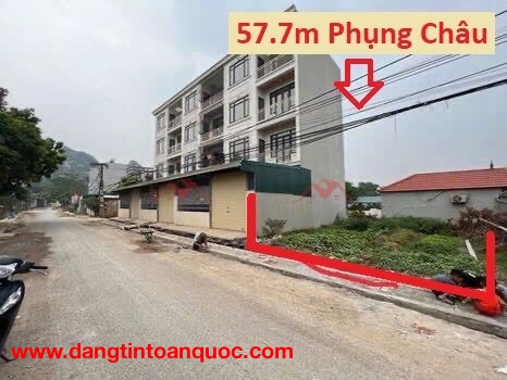 SIÊU PHẨM GIÁ 2,6 TỶ ĐẤT TẠI PHỤNG CHÂU-CHƯƠNG MỸ D/T:57,7M