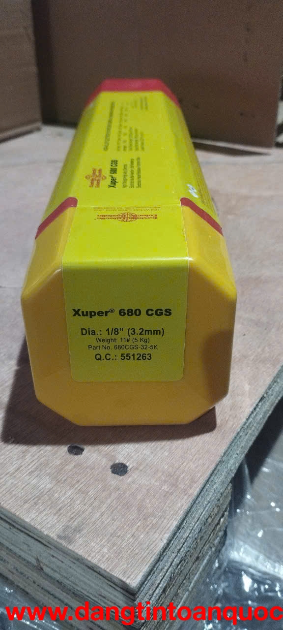  Que hàn chống mài mòn Castolin Xuper 680CGS.