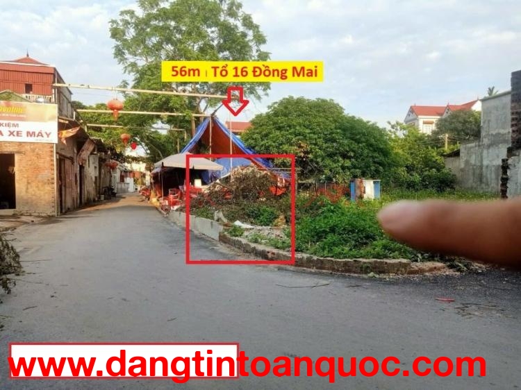 SIÊU PHẨM GIÁ 3,1 TỶ ĐẤT TẠI ĐỒNG MAI-QUẬN HÀ ĐÔNG D/T:56M