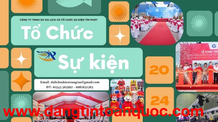 Công ty tổ chức sự kiện tại tỉnh Bà Rịa Vũng Tàu