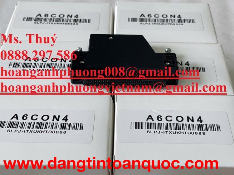 Đầu nối Mitsubishi A6CON4 - Chuyên thiết bị điện - Hoàng Anh Phương