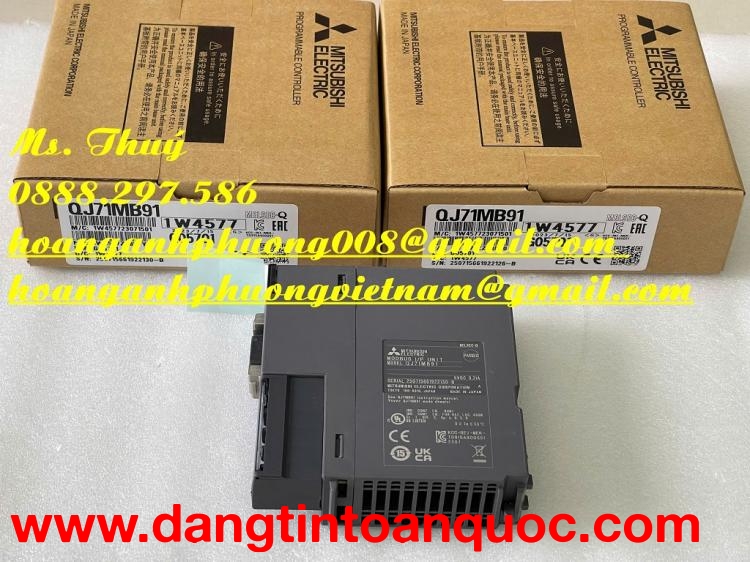 Module QJ71MB91 - Mitsubishi mới 100% - Giao hàng toàn quốc