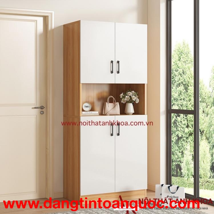 Tủ Giày Kịch Trần Gỗ MDF Đẹp Hiện Đại Giá Rẻ