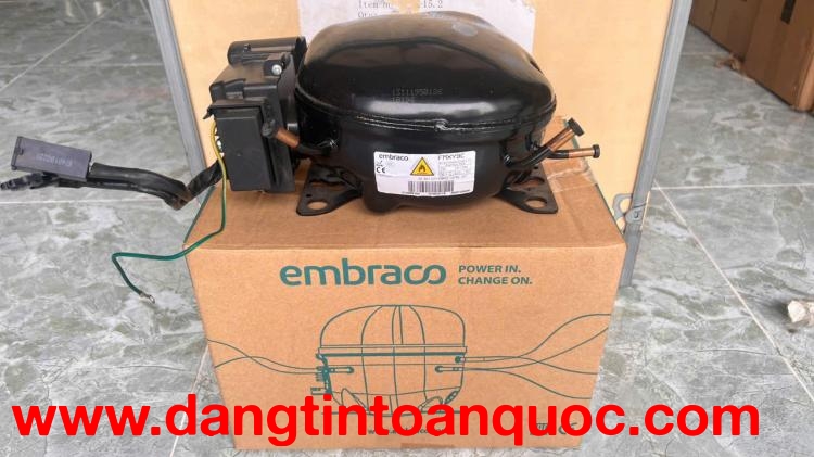 lắp đặt, cung ứng block lạnh EMBRACO 1/4HP R600 FMXY9C, HL: 0911.219.479