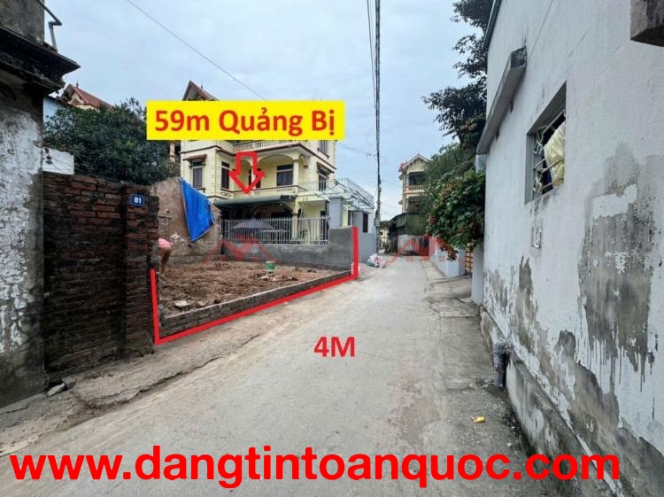 SIÊU PHẨM GIAS2,350 TỶ ĐẤT TẠI QUẢNG BỊ-CHƯƠNG MỸ D/T:59M