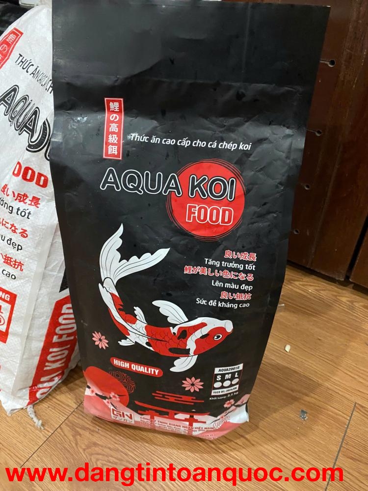 Aqua Koi Food – Tinh hoa dinh dưỡng, thăng hoa sắc màu kiêu sa đỉnh cao!