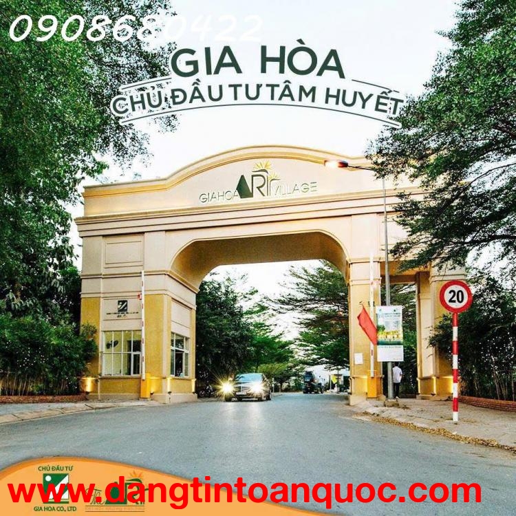 Bán biệt thự Đơn lập:  1 trệt 2 lầu khu dân cư Gia Hoà