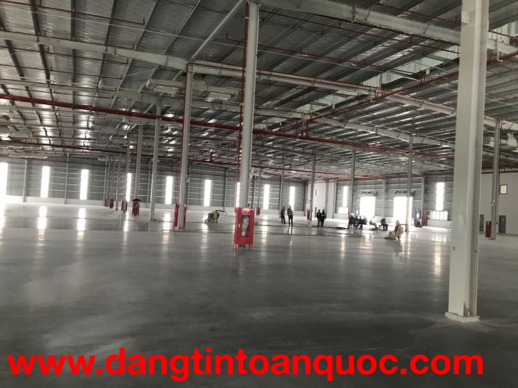 Cho thuê nhà xưởng 5.000m2 Khu CN Yên Phong – PCCC tự động, độc lập