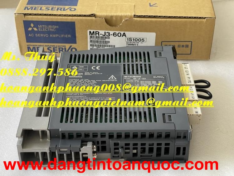  Chính hãng Japan - Bộ điều khiển MR-J3-60A Mitsubishi