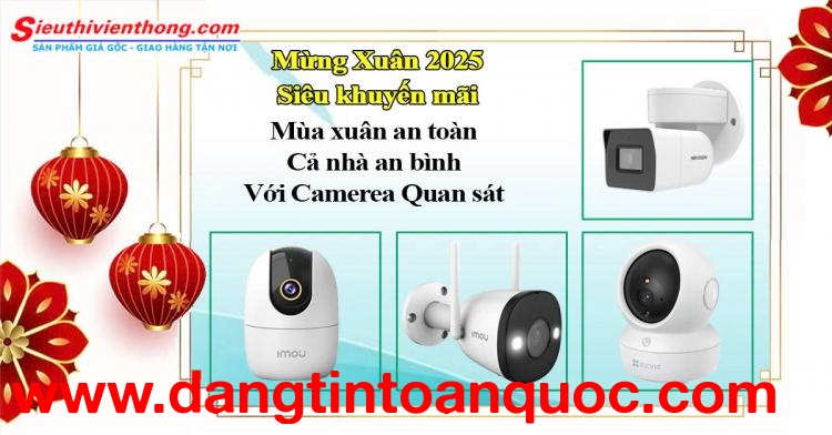 Mùa Xuân An Toàn - Cả Nhà An Bình với Camera Quan Sát