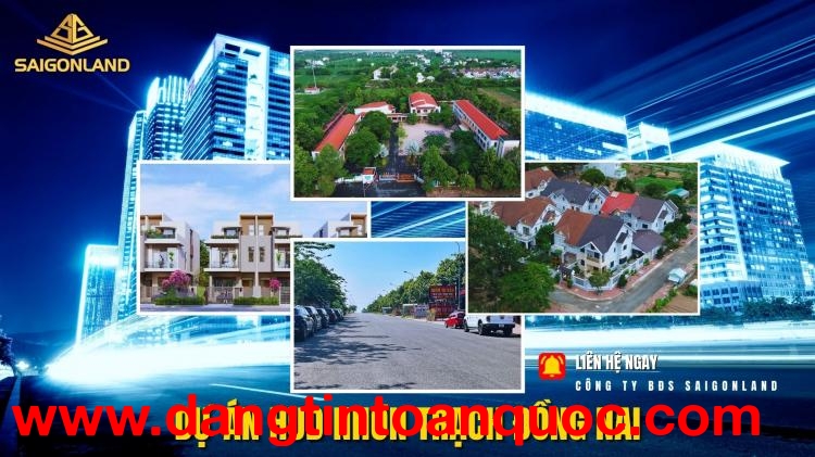 Bán đất nền Nhà Vườn dự án Hud Nhơn Trạch - Saigonland