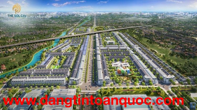 Bán Lỗ 2 Lô Nền Nhà Phố 2 Mặt Tiền (A2-38 và A2-37) Tại The Sol City - Xã Long Thượng, Cần Giuộc, Lo