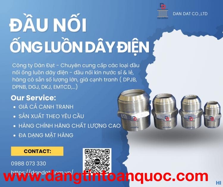 Đầu nối ống luồn dây điện, Phụ kiện ống luồn dây điện, Ống luồn dây điện bọc nhựa bọc lưới inox