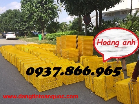 Thùng nhựa- sóng nhựa hở, sọt đựng thực phẩm, sóng quai sắt, sọt nhựa