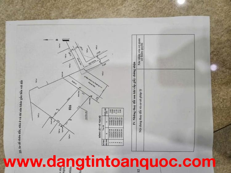 Bán Lô Đất (5.1x15) HXH 1/ Tân Chánh Hiệp 07, Quận 12 Giá Rẻ 3.98 tỷ