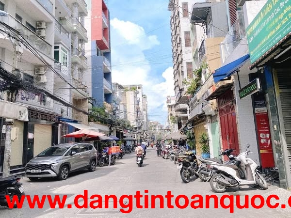 BÁN NHÀ  ĐƯỜNG 3 THÁNG 2 -  Q.10 - HẺM 8M - 77M² - 5 TẦNG - 10PN - THU 35 TR/ TH - 14.8 TỶ