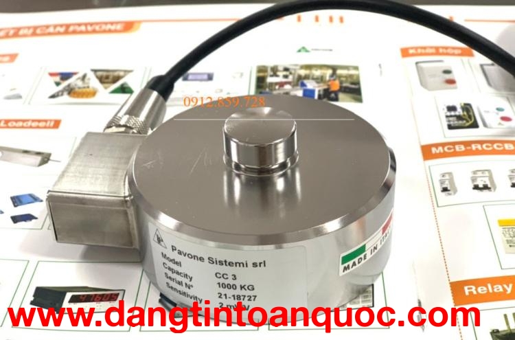 Cảm biến trọng lượng loadcell CC3-5T Pavone/Italy