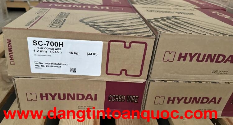 Dây hàn chống mì mòn cao SC-700H Hyundai