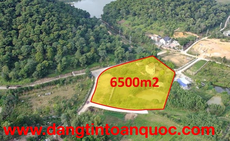 CẦN BÁN NHANH KHUÔN VIÊN 6500M2 TẠI NAM SƠN, SÓC SON. LÔ GÓC, ĐƯỜNG RỘNG, GẦN NHIỀU KHU NGHỈ DƯỠNG S