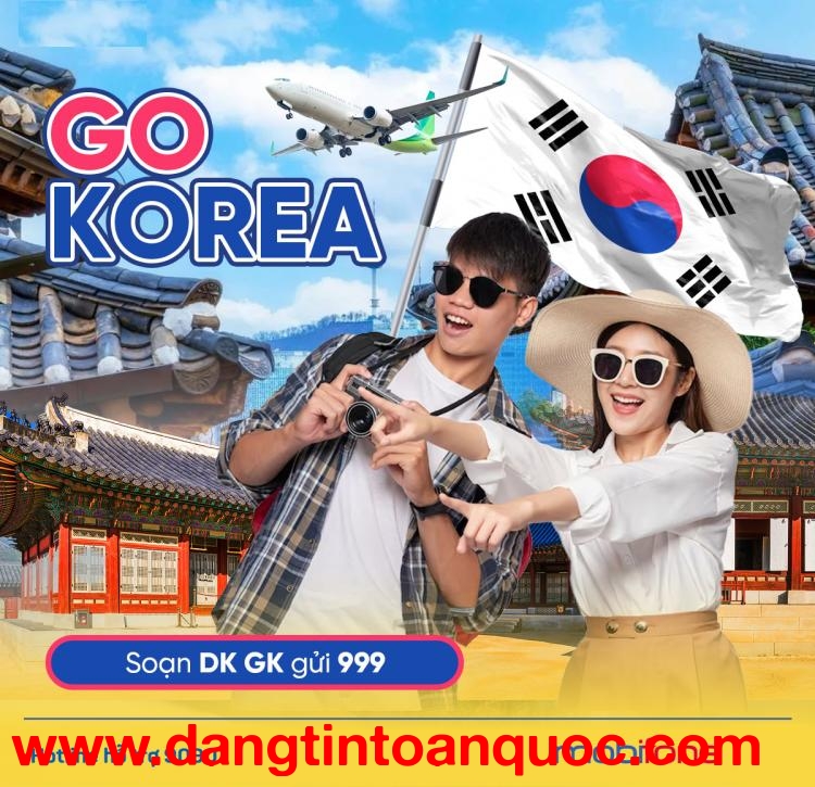 Go Korea: Gói cước siêu ưu đãi dành cho TB MobiFone CVQT tại Hàn Quốc