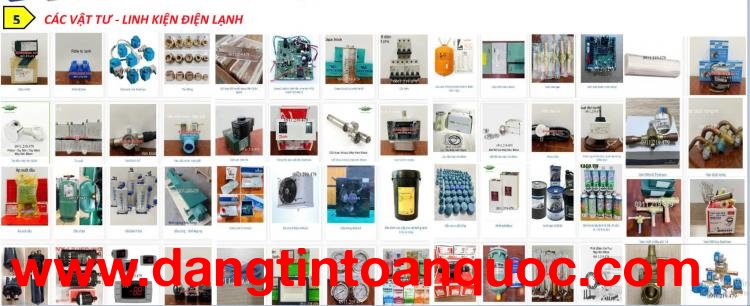 0947.459.479 Cung cấp tận nơi các linh kiện vật tư điện lạnh, linh kiện kho lạnh, linh kiện lên cụm