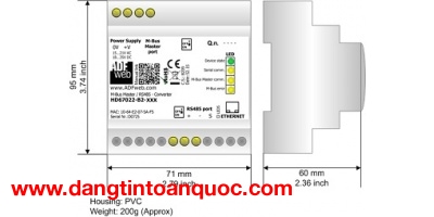 HD67022-B2-160: M-Bus/RS485-Converter