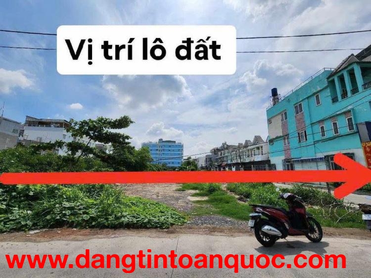 BÁN 2 MIẾNG ĐẤT 2.734m² LÔ GÓC 2MT MẶT TIỀN THẠNH LỘC 37 - VIEW KÊNH, Q12 GIÁ GIÁ MỚI 75 TỶ.