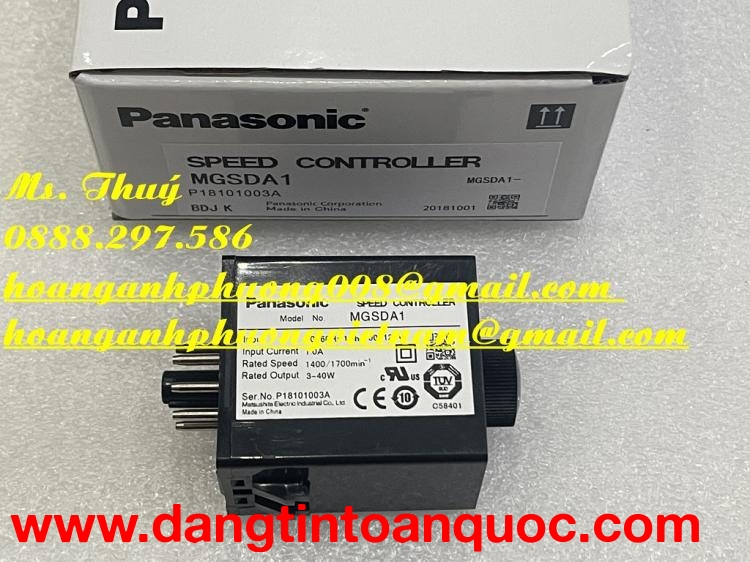 Bộ điều tốc Panasonic MGSDA1 - Giá tốt nhất - Bình Dương